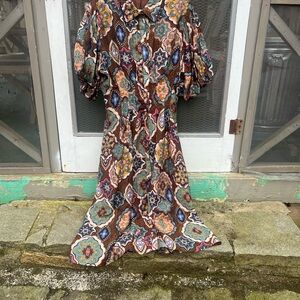 Avara NWT Bohemian Floral Maxi Dress